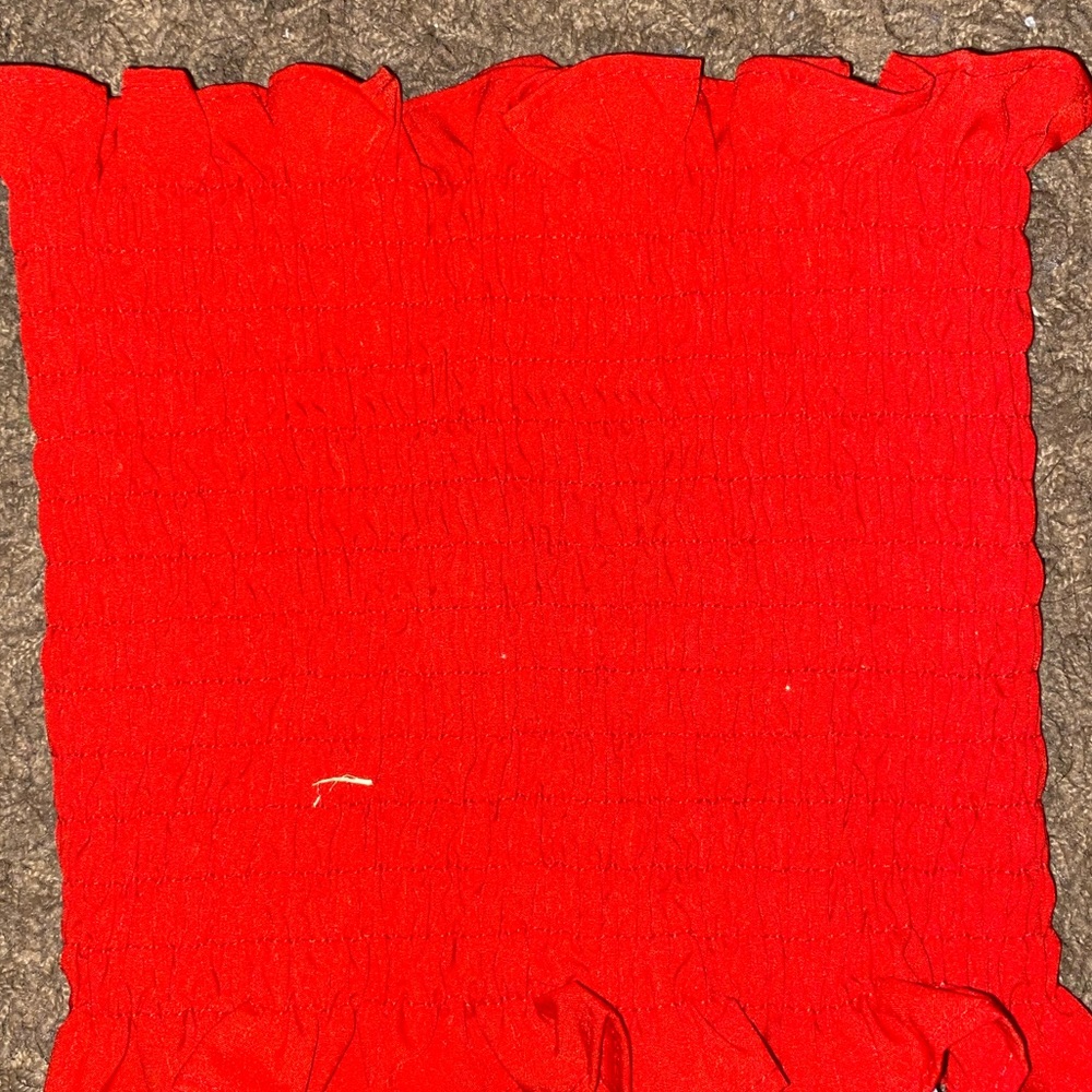 red tube top